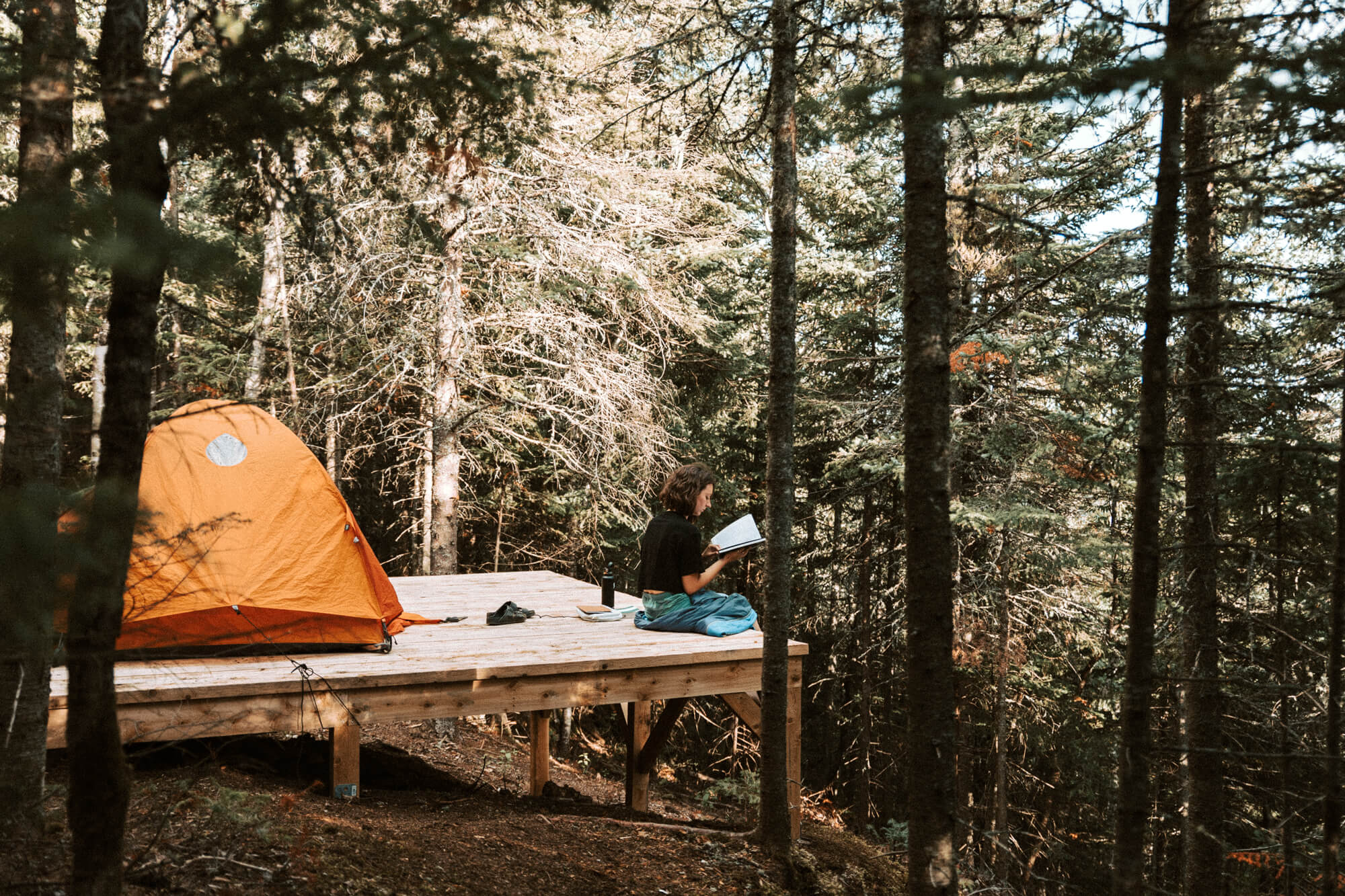 Territoire Charlevoix – Lecture sur la plateforme